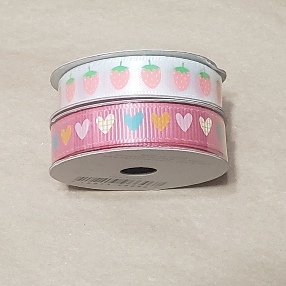 NWT American Crafts Premium Printed Ribbon Bundle Qty 6 - Picture 8 of 15